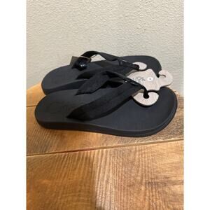 NEW Chaco Black Size 11 Chillos Flip Flops NWT